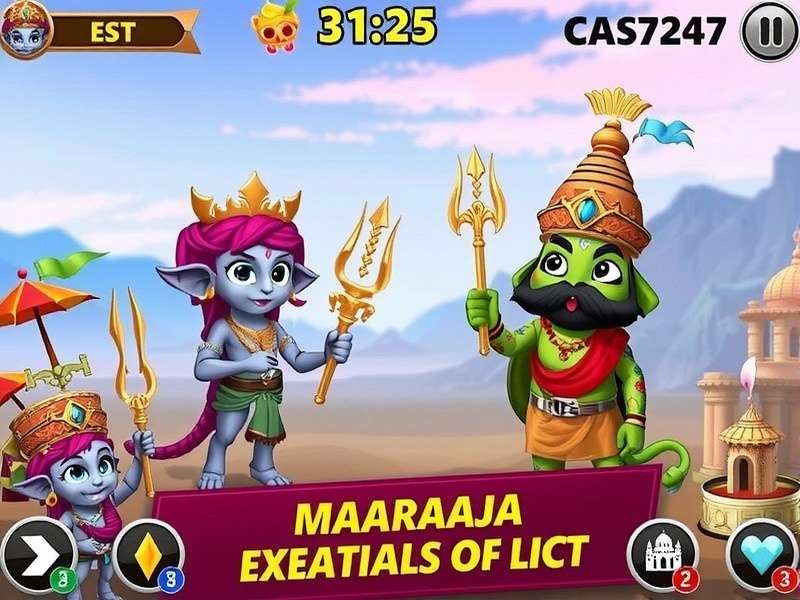 Maharaja Creature Clash Game Screenshot